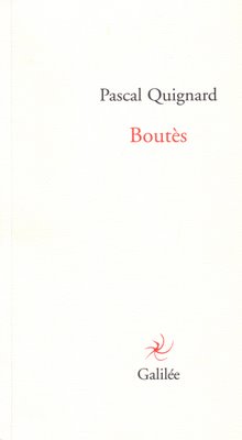 Boutès, de Pascal Quignard